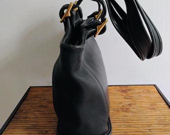 バッグ Vintage Coach Legacy Large Shopper Black Coach Black Legacy Shopper - Etsy