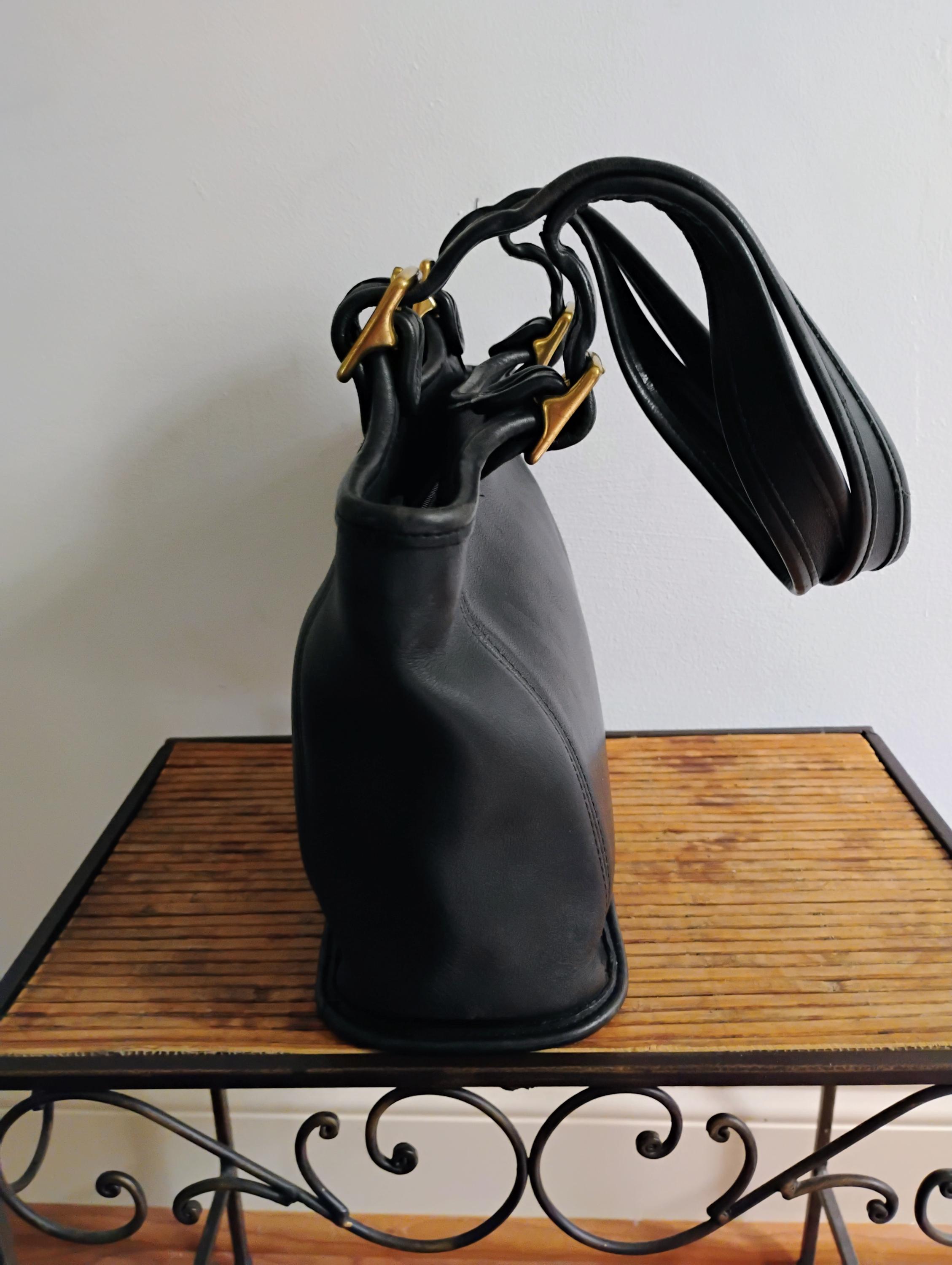 バッグ Vintage Coach Legacy Large Shopper Black Coach Black Legacy Shopper - Etsy
