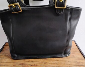 Coach Black Legacy Shopper - Etsy