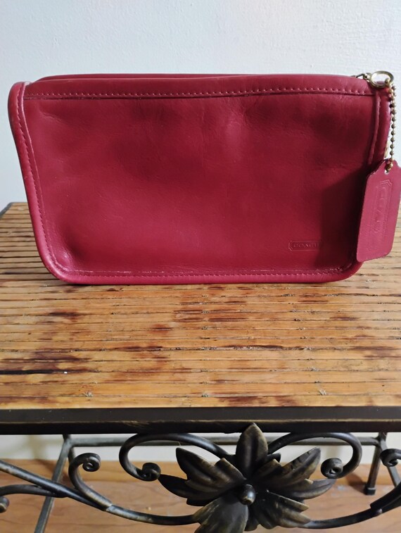 Vintage coach cosmetic case Gem