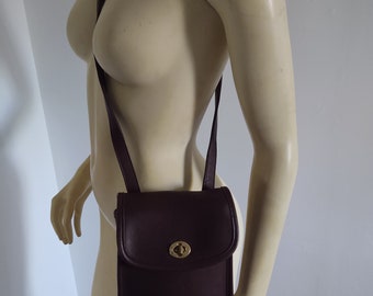 Coach Scooter Side Pack Crossbody Leather Shoulder Bag