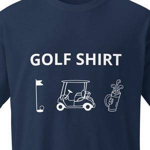 Funny Golf Shirt | I Like Golf and Maybe 3 People | Humorous Golfer Tee | Gift for Golf Lover | Golfing T-Shirt