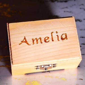 Personalized Jewelry Box