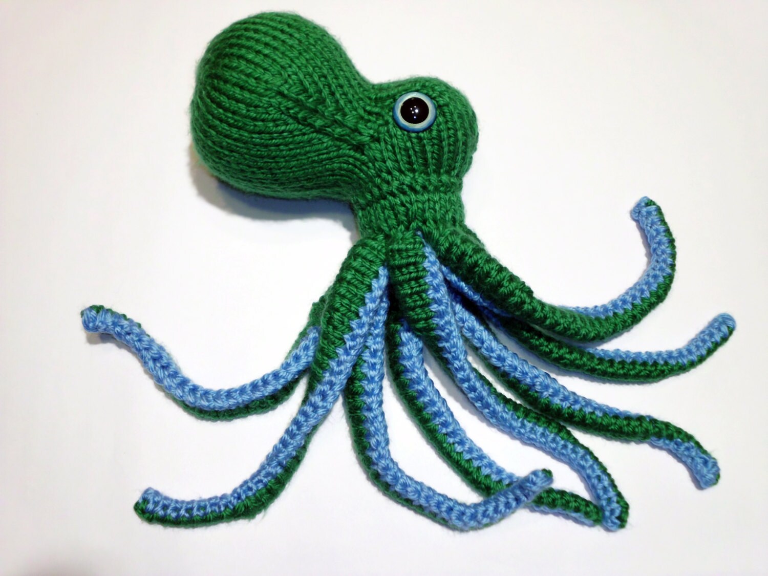 hand knit octopus 95 Etsy