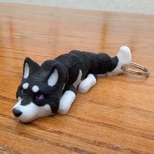 Großer kleiner Husky Hunde Schlüsselanhänger. Entdecken Sie unser gesamtes Littles-Sortiment