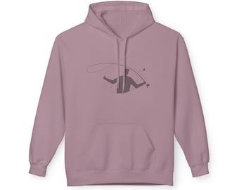 Fly Fishing Hoodie, Outdoor Fishing Apparel, Fishing Gift for Anglers, Fisherman Sweatshirt, Unisex Fishing Jacket, Angling Clothing