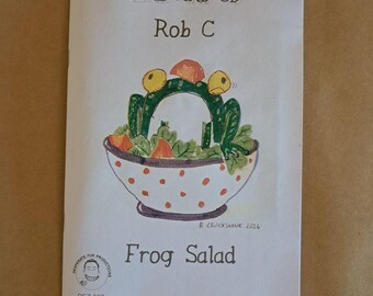 Frog Salad: Zine and CD of lo-fi music