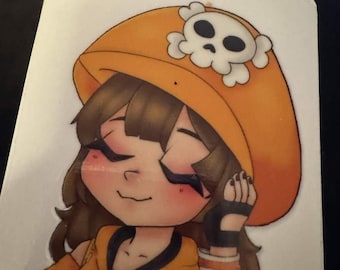May, Guilty Gear Strive - Wasserfester Peeker Aufkleber