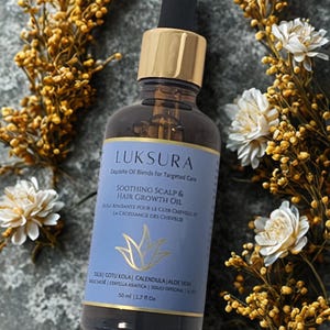 Herbal Ayurvedic Hair Growth Oil: Jojoba, Tamanu, Frankincense - 50ml