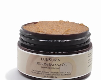 100% Raw Batana Oil for Hair and Skin, Natural Botanical Treatment