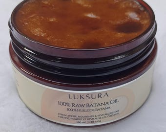 Raw Batana Oil Hair Treatment | Deep Conditioning, Nourishing Natural Oil