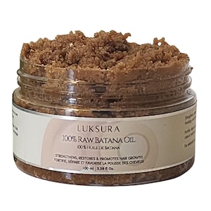 Aceite de Batana de Honduras - Aceite de Batana 100% puro y crudo, aceite hidratante para cabello y piel, aceite de belleza natural y espeso, 100 ml