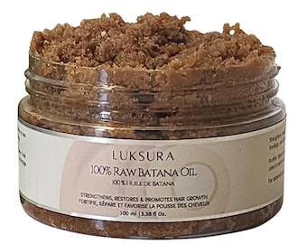 Aceite de Batana de Honduras - Aceite de Batana 100% puro y crudo, aceite hidratante para cabello y piel, aceite de belleza natural y espeso, 100 ml