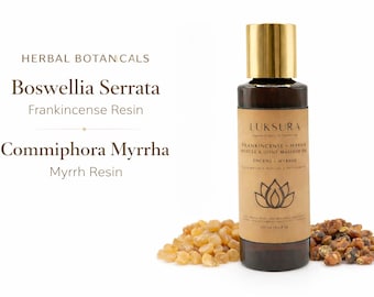 Frankincense & Myrrh Muscle and Joint Massage Oil