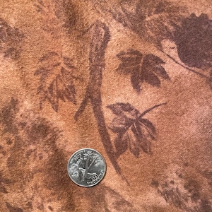 Woodland Bear Flannel Fabric Yard David Textiles Retired We have multiple yards 100% Cotton Outdoors masculine fabric
