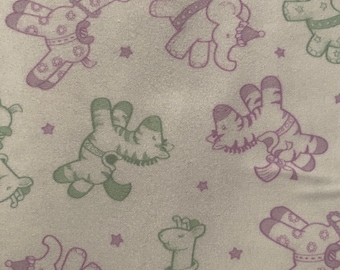 Circus Animals on White Flannel Springs Creative Products Group