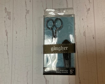 Tesoura de costura com lâmina de 5 polegadas da Gingher