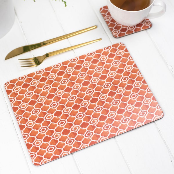 Orange Placemats Etsy