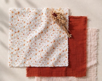 Tovaglioli in garza di cotone per matrimoni / battesimi / compleanni