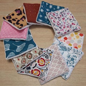 Cotton makeup remover wipes / washable cotton / makeup remover cotton / soft cotton / baby wipe / washable face wipes / bamboo sponge