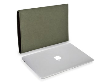 Apple MacBook Pro 14 inch M1 Pro case in Cordura Olive sizes to fit 13 inch 14 inch 16 inch 2021