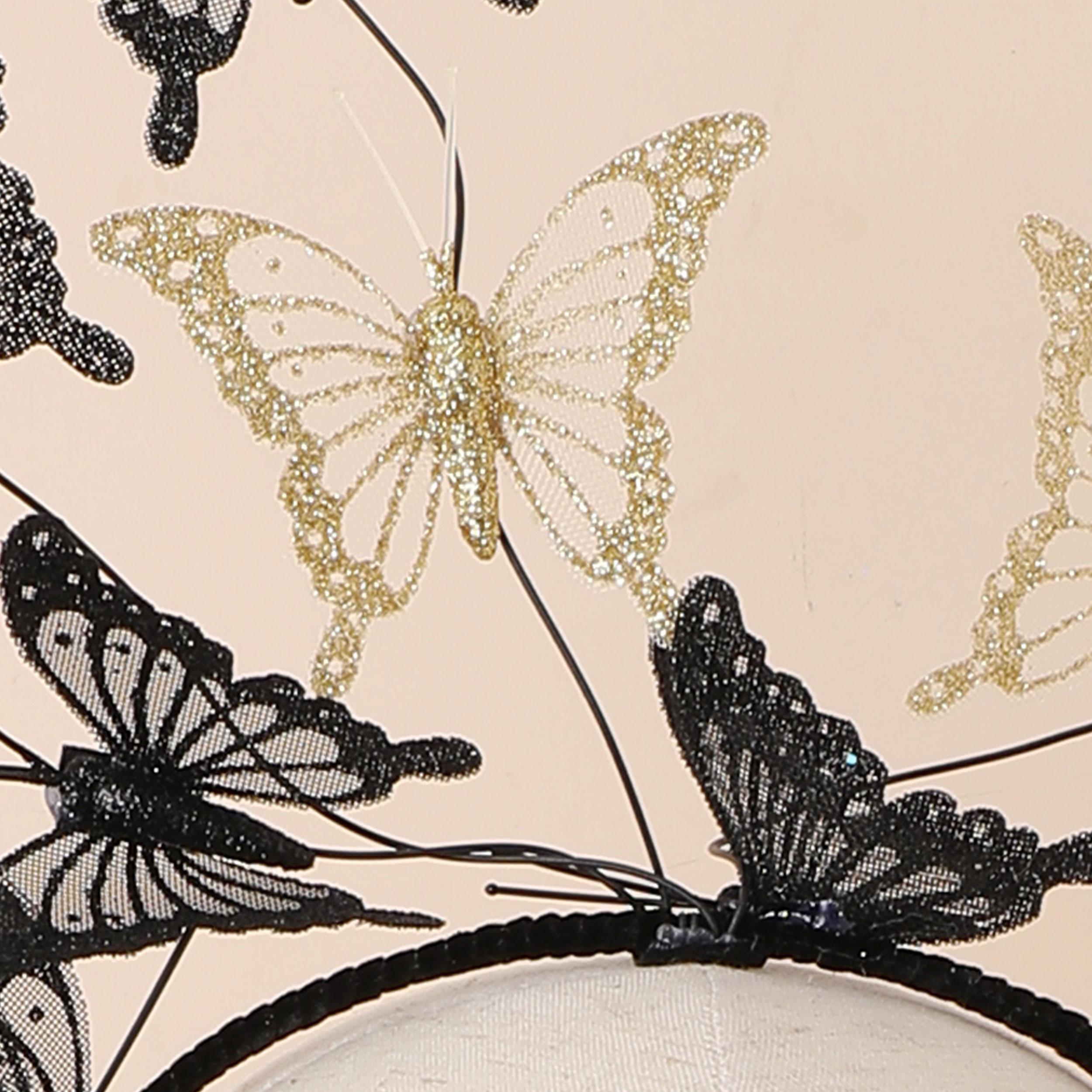 Butterfly Fascinator Hat – Fairy Boho Style Kentucky Derby 