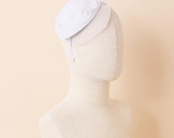 Damen-Fascinator Mit Federn & Netz – Haarspange & Stirnband Für Hochzeit, Derby, Party