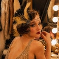 1920s Feather Headband for Women \u2013 Flapper Gatsby Crystal Headpiece for Roaring 20s Costume