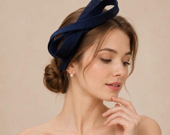 Eleganter Haarreif mit Schleife, Haarspange mit Schleife, Accessoire für die Derby-Teeparty