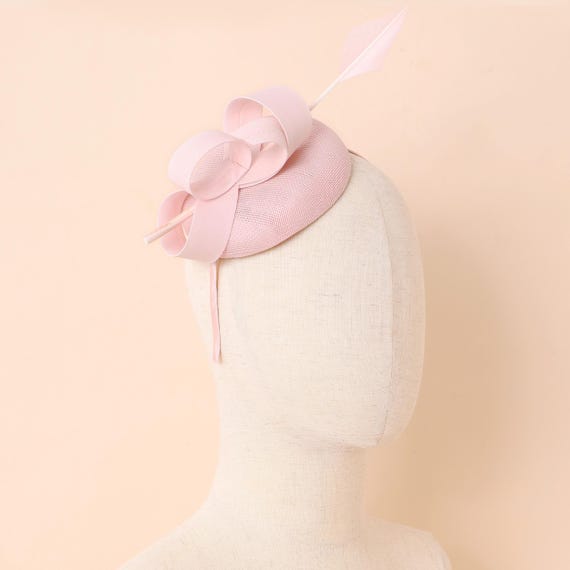 Feather Fascinator Hat: Kentucky Derby Tea Party Pillbox  display picture 1