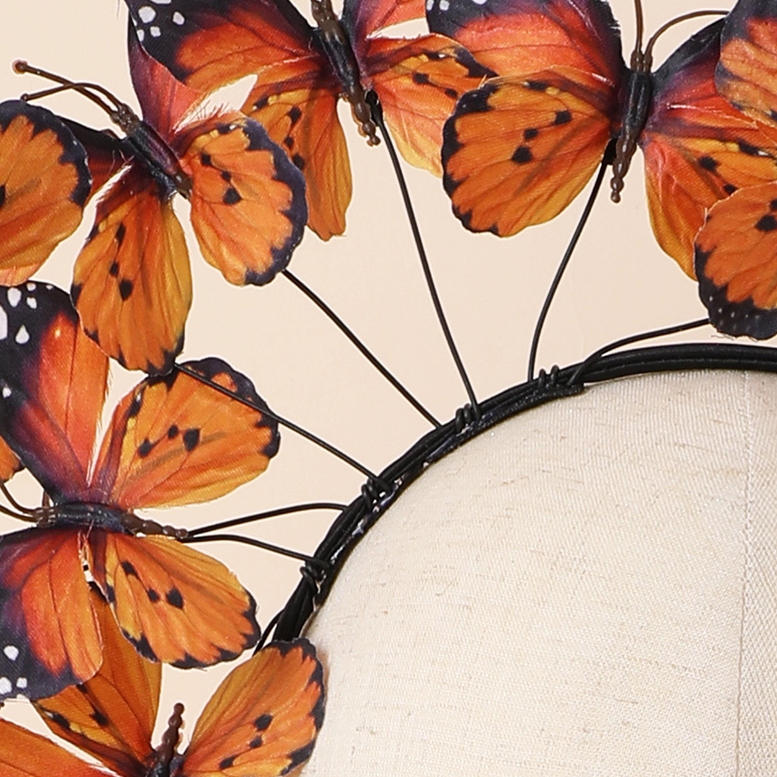 Butterfly Fascinator Headband: Kentucky Derby Tea Party 