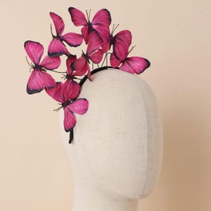 Butterfly Fascinator - Etsy display picture 2