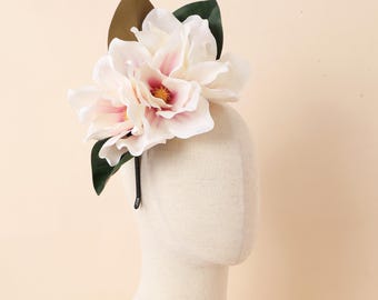 Floral Fascinator Hat: Kentucky Derby Tea Party Headband - Etsy display picture 3