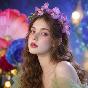 Floral Fascinator Hat for Women – Fancy Headband for Tea Party, Church, Cocktail & Derby Events