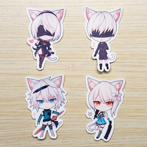 NieR Replicant NieR Automata 2B 9S Kaine Nier Stickers