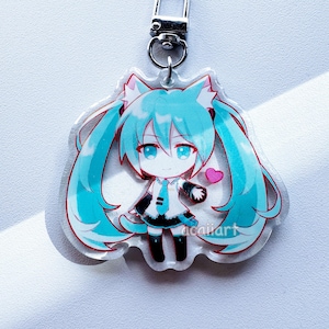 Vocaloid Hatsune Miku Keychain Charm