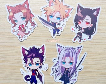 ファイナルファンタジーVII ビニールステッカー | FF7 | FFVII - Etsy 日本