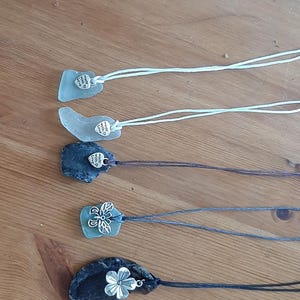 River glass chain, upcycling chain, recycling chain