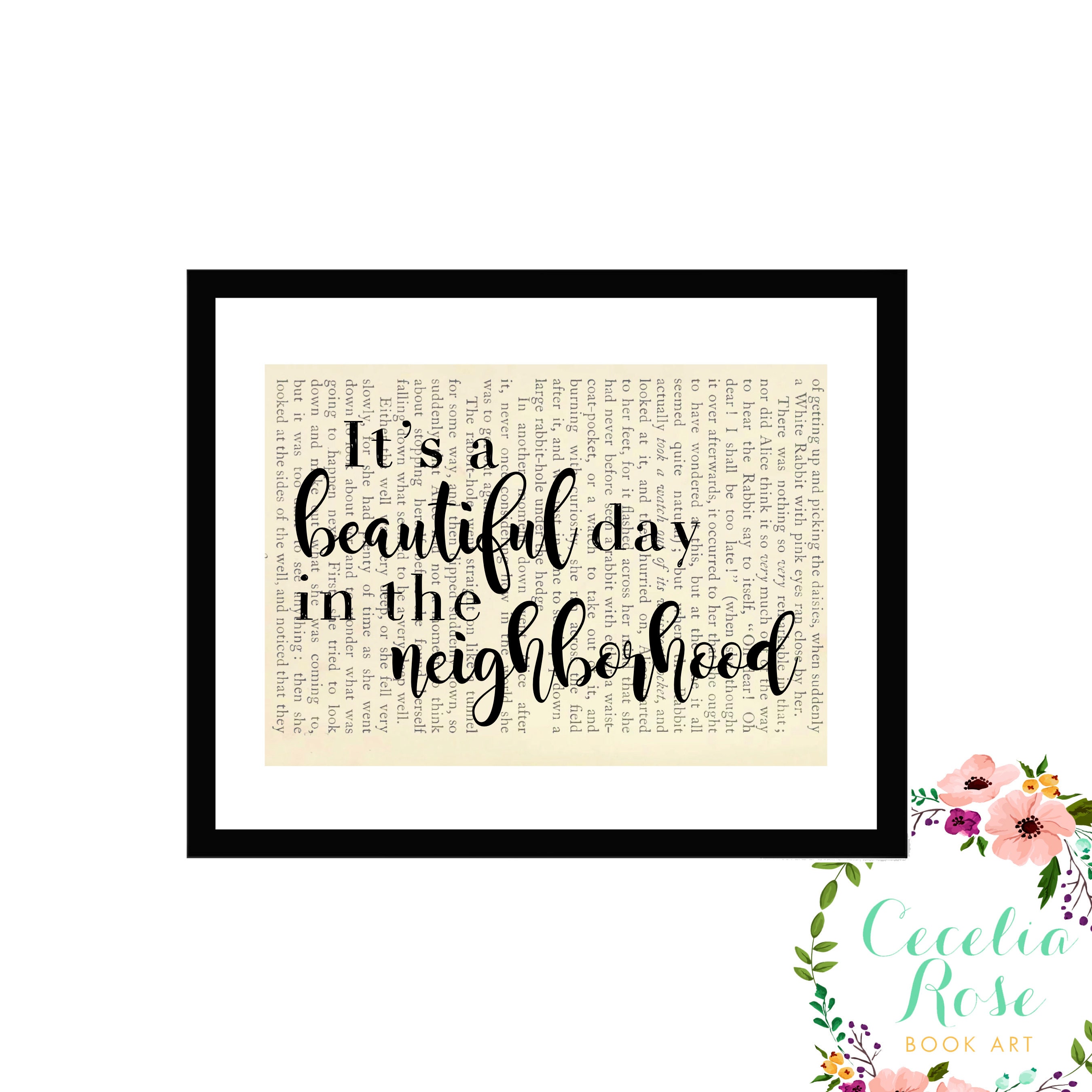 It's A Beautiful Day In The Neighborhood