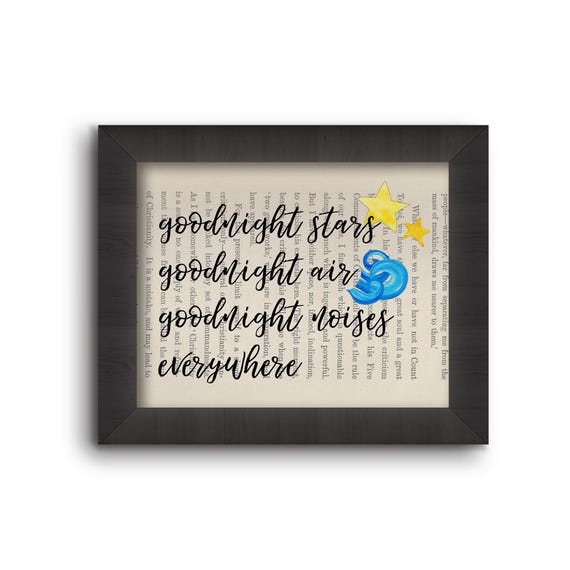 Goodnight Moon Book Art