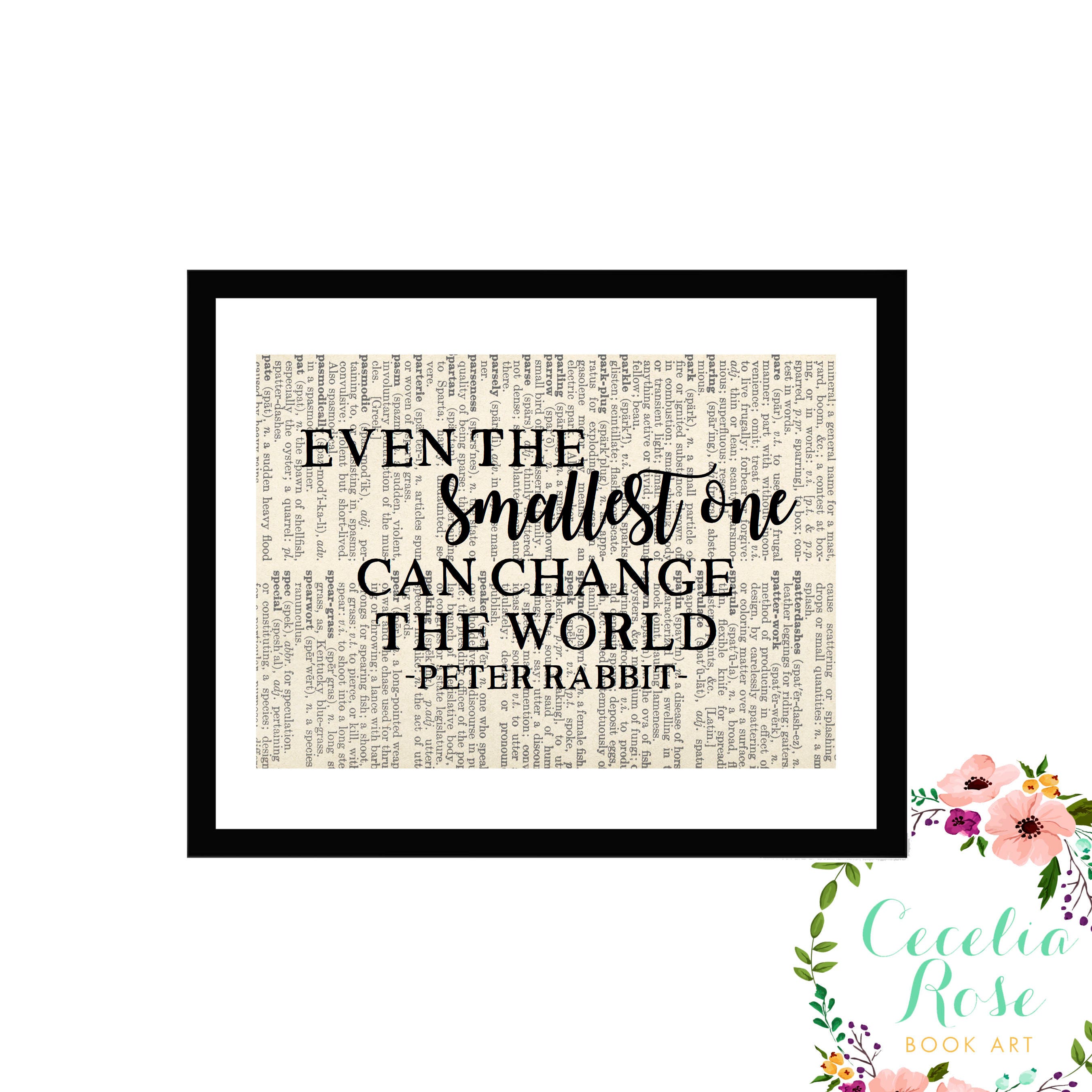 Even The Smallest One Can Change World Beatrix Potter Peter 1