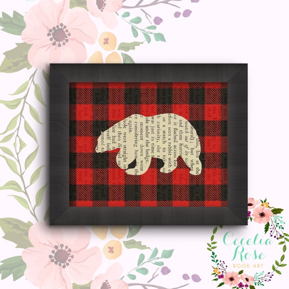 Polar Bear Buffalo Plaid