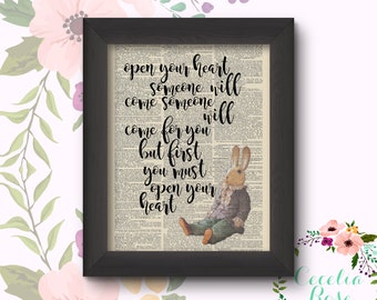 The Miraculous Journey Of Edward Tulane Quotes A Miraculous Journey Of Edward Tulane By Kate Dicamillo 1St | Etsy