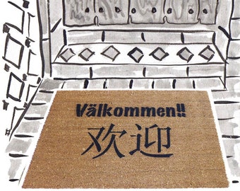 Items Similar To Love Definition Cute Sweet Doormat Mantra