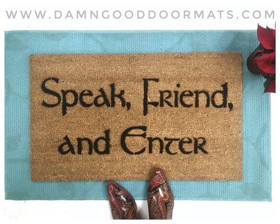 say friend and enter