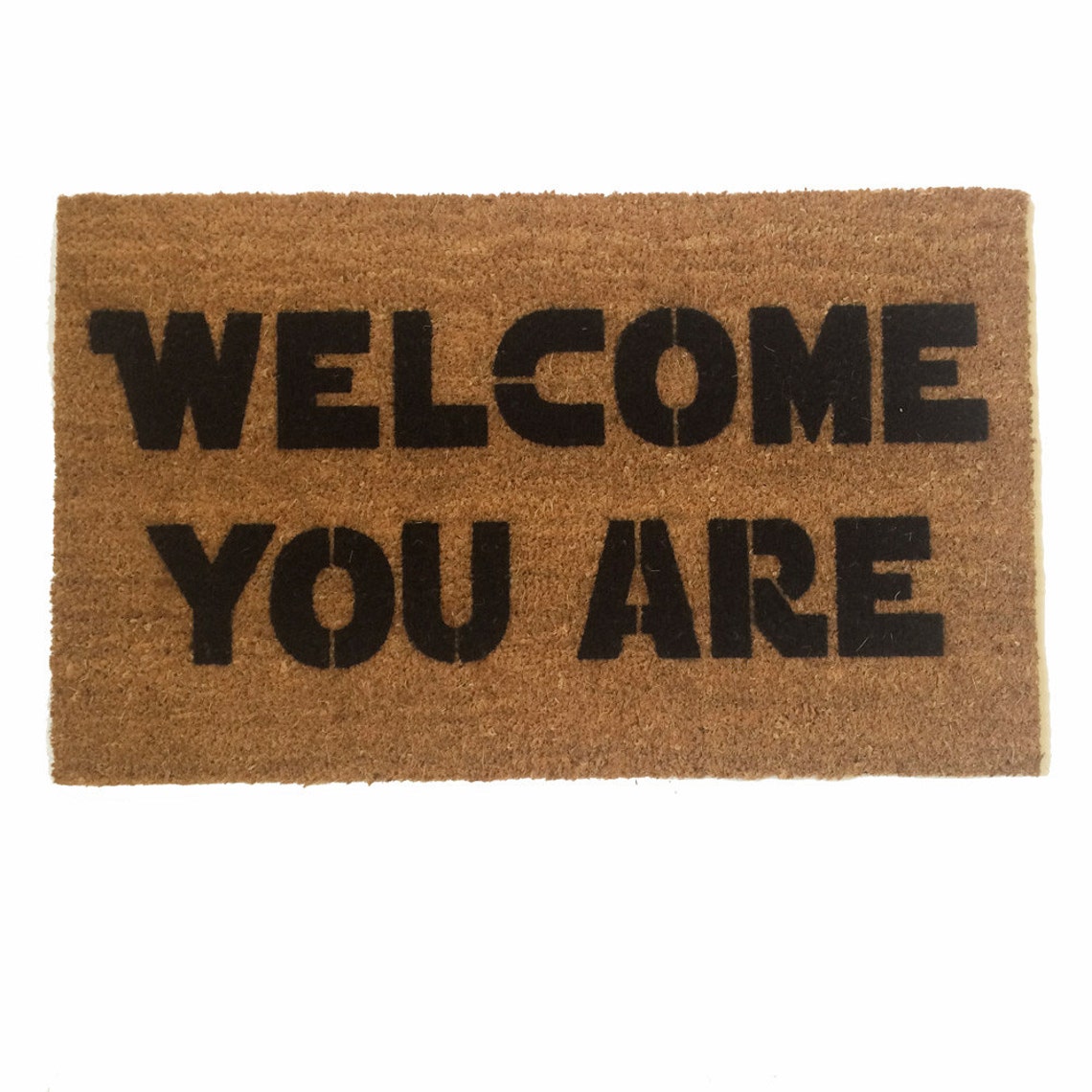 Star Wars Go away you should™ yoda funny nerdy doormat rude Etsy