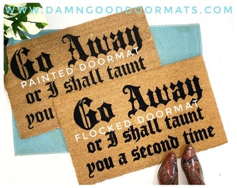 PXTIDY Gartenflagge – Monty Python Zitat, 30x45 Cm, Polyester, Wetterfest, Lustiger Film-Fan-Artikel