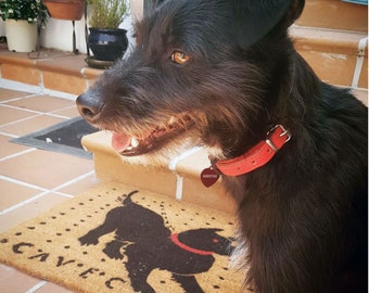 Free Shipping Cave Canem Roman Mosaic Doormat Latin Beware Of Etsy