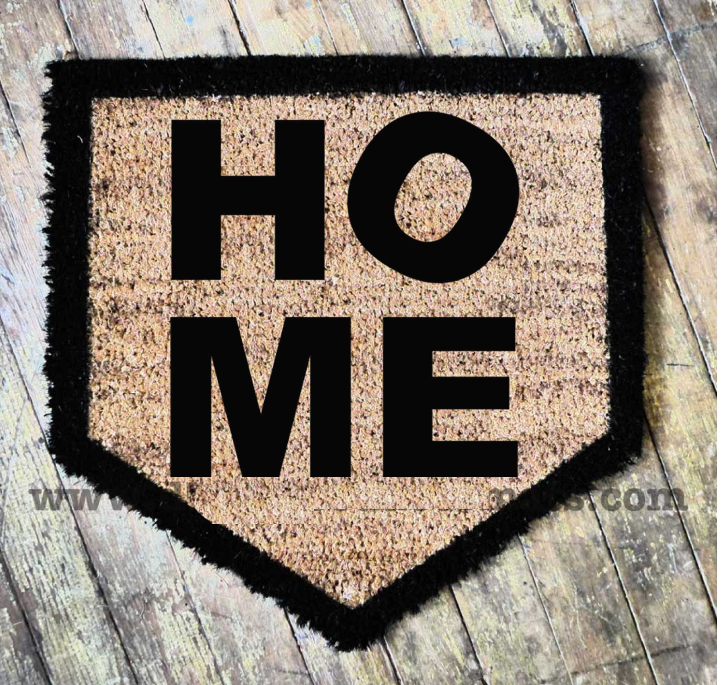 Baseball Diamond Home Plate Doormat Outdoor Housewarming Gift Etsy