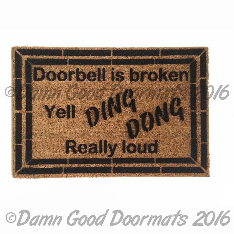 Be nice or leave. Thank You rude doormat . funny door mat Etsy